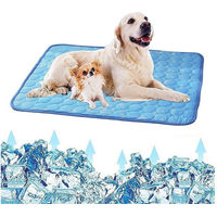 Produktbild von Ledander Selbstkühlende Hundematte aus Baumwolle für erwachsene Hunde in Blau