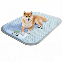Produktbild von Ledander Selbstkühlende Hundematte aus Stoff in Blau Waschbar