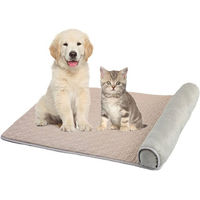 Produktbild von Ledander Selbstkühlende Hundematte Ergonomische Kühlmatte für Hunde und Katzen Grau