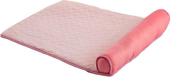 Ledander Selbstkühlende Hundematte Ergonomische Kühlmatte für Hunde und Katzen in Rosa – Bild 1 von 2