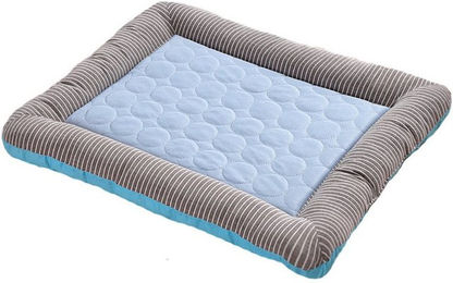Ledander Selbstkühlende Hundematte für Hunde und Katzen Blau – Bild 1 von 5
