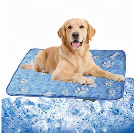 Ledander Selbstkühlende Hundematte Kühlkissen für Hunde Blau – Bild 1 von 4