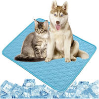 Produktbild von Ledander Selbstkühlende Hundematte und Katzenkühlmatte Blau für Hunde und Katzen