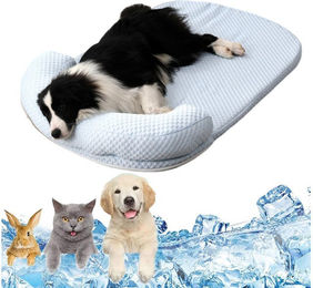 Ledander Selbstkühlende Hundematte und Katzenkühlmatte Blau Größe L – Bild 1 von 5