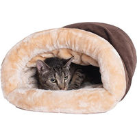 Produktbild von Ledander Selbstwärmender Katzenschlafsack für Katzen als Winterbett für den Innenbereich
