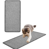 Produktbild von Ledander Sisal Kratzmatte für Katzen als Kratzschutz für Möbel und Türen in Grau