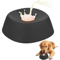 Produktbild von Ledander Slow Feeder Hundefutternapf aus Kunststoff Schwarz rutschfest für alle Größen und Altersstufen