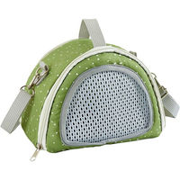 Produktbild von Ledander Tiertransportrucksack für Hamster, Eichhörnchen und Echsen aus Polyester in Grün