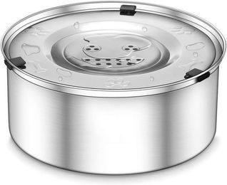 Ledander Wassernapf für Hunde aus Edelstahl Silber – Bild 1 von 5