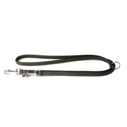 Produktbild von Leder-Hundeführleine Amsterdam Lava 200 cm x 18 mm