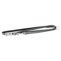 Produktbild von Leder-Hundeführleine Vancouver Granite/Black 200 cm 22 mm