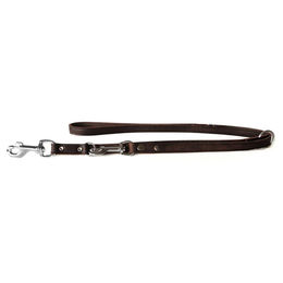 Produktbild von Leder-Hundeführleine Weinheim Mocca 200 cm x 12 mm