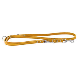 Leder-Hundeführleine Weinheim Yellow Gelb 300 cm 18 mm – Bild 1 von 1
