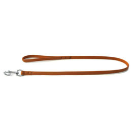 Produktbild von Leder Hundeleine Denver in Cognac Braun 110 cm x 14 mm