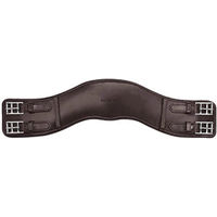 Produktbild von Leder-Sattelgurt für Dressursättel in Havanna Braun 55 cm - 55 cm
