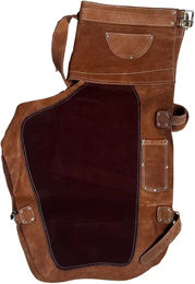 Produktbild von Leder-Schürze Forget für Hufschmiede Unisex in Grün oder Braun