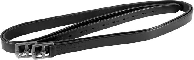 Produktbild von Leder Steigbügel York Schwarz 135 cm