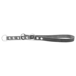 Produktbild von Leder Zughalsband mit Stop Weinheim Granite Grau 55 cm