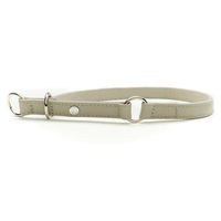 Produktbild von Lederband Halsband Würger Stop Amsterdam grau 25 cm x 25 mm