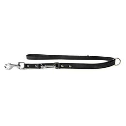 Produktbild von Lederband Hunde Führleine Schwarz 200 cm x 22 mm