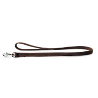 Produktbild von Lederband Hundeleine Boston braun wasserabweisend 100 cm x 18 mm