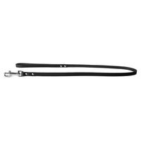 Produktbild von Lederband Hundeleine Schwarz 110 cm x 12 mm