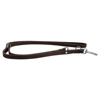 Produktbild von Lederband Hundeleine Weinheim geflochten Mocca 200 cm 12 mm