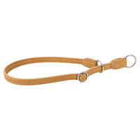 Produktbild von Lederband Zughalsband Dublin Sand rundgenäht 40 cm