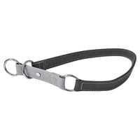 Produktbild von Lederband Zughalsband Stop Amsterdam Ice/Lava in Grau 60 cm