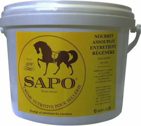 Produktbild von Lederfett Oleum Sapo Lederpflege Weiß 4l