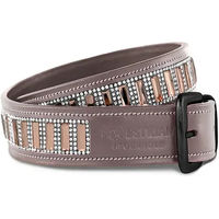 Produktbild von Ledergürtel Damen Equestrian Stockholm Contest Beige Silber 80 cm