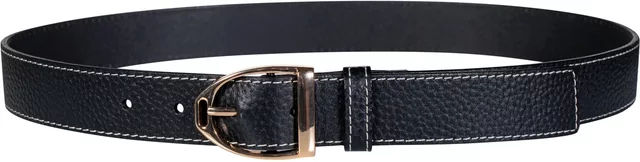 Ledergürtel Damen HKM Selection Marrakesh Schwarz 85 cm – Bild 1 von 1