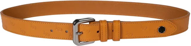 Ledergürtel Damen Lauria Garrelli Arezzo in Gelb oder Orange 80 cm – Bild 1 von 1