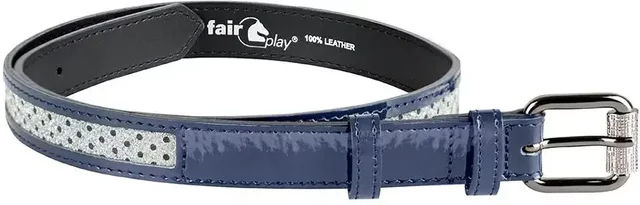Produktbild von Ledergürtel Fair Play Luminoso für Damen in Blau Größe L