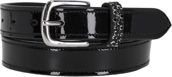 Produktbild von Ledergürtel QHP Lagos Schwarz 65 cm Unisex