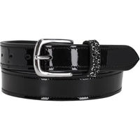 Produktbild von Ledergürtel QHP Lagos Schwarz 85 cm Unisex