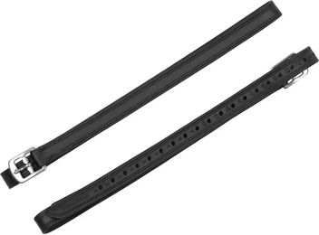 Produktbild von Lederreitgurt Supreme Buff Schwarz 135 cm