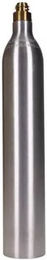 Leere CO2-Aluminium-Kartusche für OsmoBulle AVT silberfarben und 100 % recycelbar – Bild 1 von 1