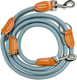 Leisegrün Hundeleine aus Paracord für große Hunde Blau 2m – Bild 1 von 4