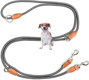 Leisegrün Hundeleine für kleine Hunde aus Nylon 3m wasserabweisend – Bild 1 von 5