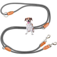 Produktbild von Leisegrün Hundeleine für kleine Hunde aus Nylon 3m wasserabweisend
