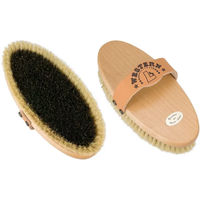 Produktbild von Leistner Western Reitbürste aus Holz in Beige und Natur