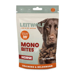 Leitwolf Mono Bites Hundesnack Pferd Monoprotein 150 g - 150 g – Bild 1 von 3
