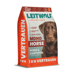 Leitwolf MONO HORSE Pferd und Kartoffel Adult Getreidefrei Monoprotein 1 kg – Bild 1 von 11