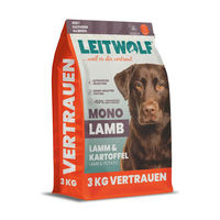 Produktbild von Leitwolf MONO LAMB Hundefutter Lamm und Kartoffel Adult Getreidefrei Hypoallergen 3 kg