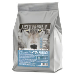 Produktbild von Leitwolf Selected Ocean Fish Hundefutter mit Lachs getreidefrei und glutenfrei 500 g - 500 g