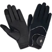 Produktbild von LeMieux 3D Mesh Reithandschuhe Unisex Schwarz Größe M