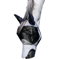 Produktbild von LeMieux AeroGuard Full Kudos Fliegenmaske für Pferde aus Fleece