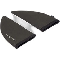Produktbild von LeMieux Akustische Fliegenhauben-Einsätze mit Memory Foam Schwarz Größe L