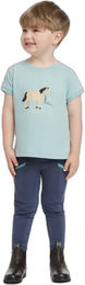 LeMieux Alex Reit-Poloshirt für Kinder in Türkis Größe 5/6 Jahre – Bild 1 von 1